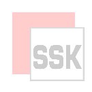 SSK Rosettenscheibe 8,4x25x5mm weißvz